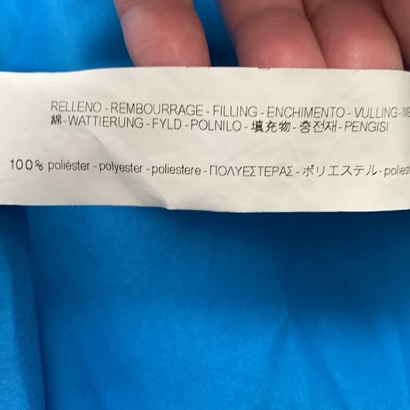 Zara Oversized Puffer Jacket Blue Size XS/S - Picture 7 of 10